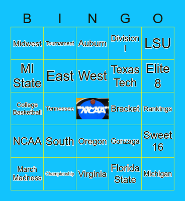 MARCH MADNESS Bingo Card