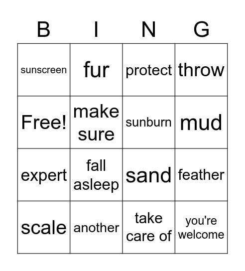 p41 Bingo Card