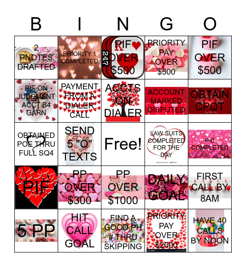 LEGAL QMK BINGO Card