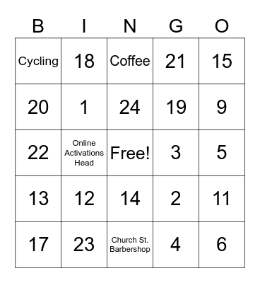 PABINGO NI IAN Bingo Card