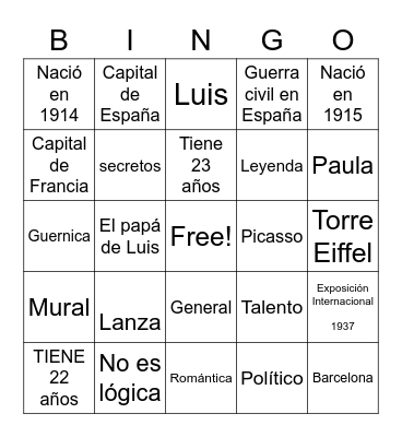 Talentos Internacionales de Bingo