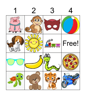 PHONEMES Bingo Card