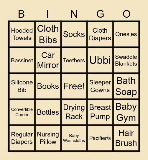 Bebe Carranza Celebration Bingo Card