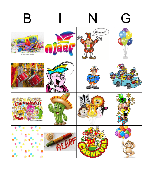 BING Bingo Card