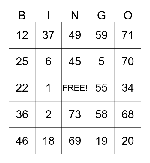 KELLER OAKS BINGO February 2015 Bingo Card