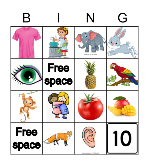 Tamil Class Bingo Card