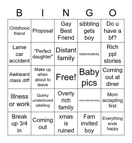 Hala Bingo Card