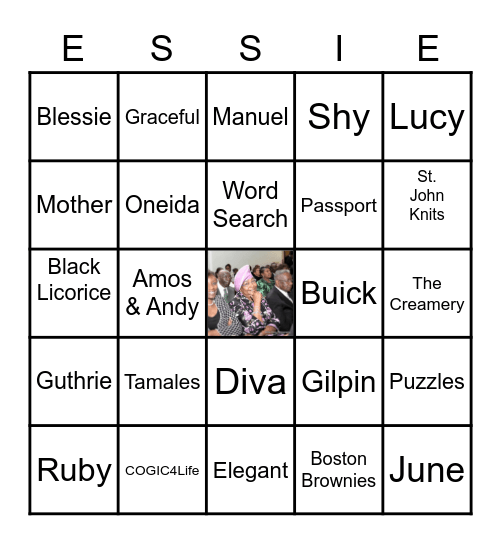 Happy 80th Fabulous Bingo Card