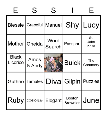 Happy 80th Fabulous Bingo Card