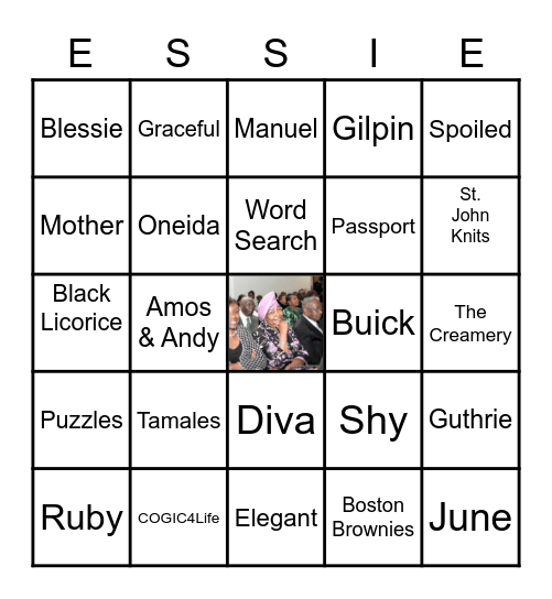 Happy 80th Fabulous Bingo Card