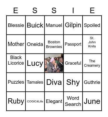 Happy 80th Fabulous Bingo Card