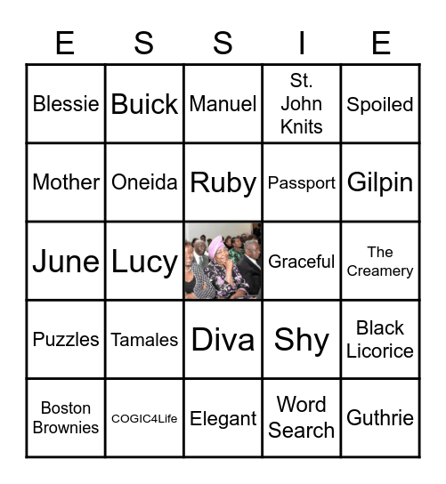 Happy 80th Fabulous Bingo Card