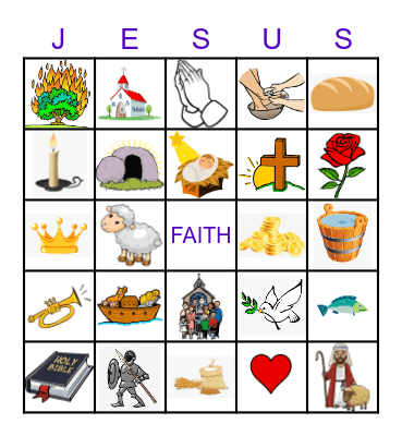 Compass Kids BINGO Card