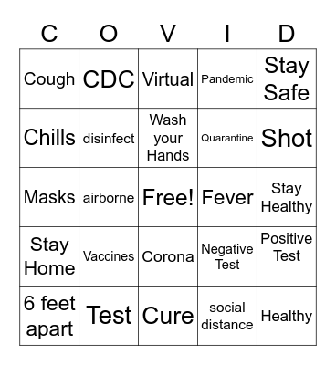 Happy First Vaccine Day! Bingo Card