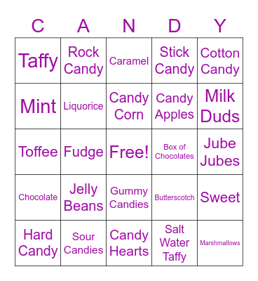 Valentines Day! Bingo Card