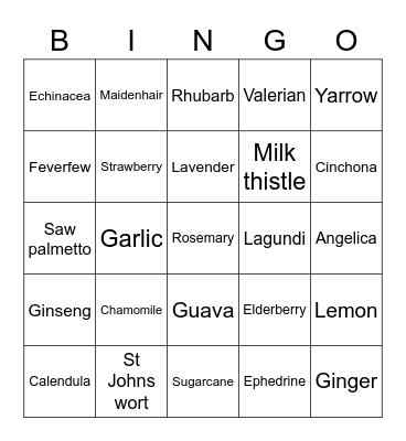 Crude Bingo Card