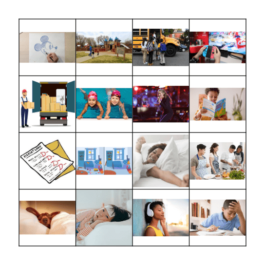 i verbi italiani 2 Bingo Card