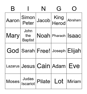 Firm Foundations Bingo I Bingo Card