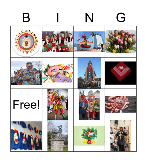 vastenavondbingo Card