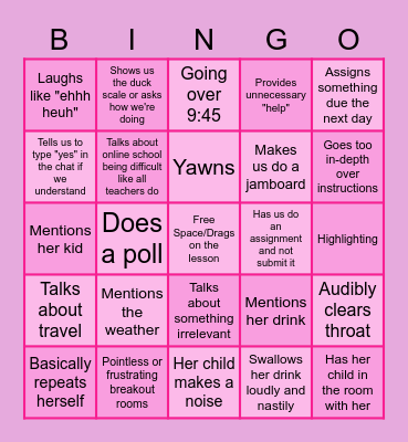 Bullshit Bingo Card