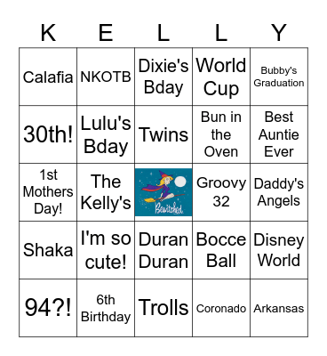 HAPPY BIRTHDAY Bingo Card
