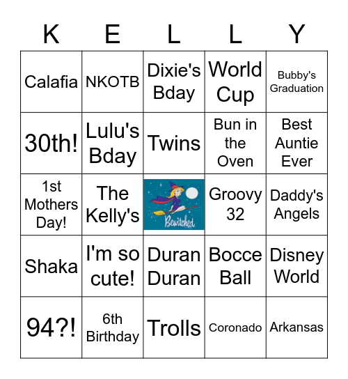 HAPPY BIRTHDAY Bingo Card
