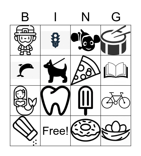 Español  Vocabulario Bingo Card