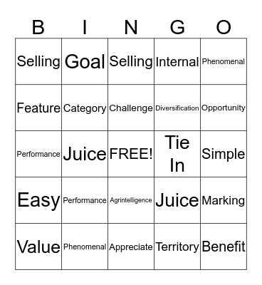 Red's Bullshit Bingo Card