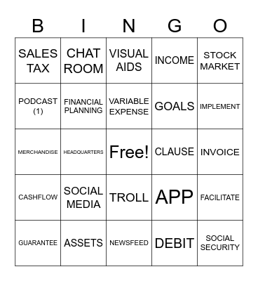 ASLdeafined.com (Budget / Business world / Social media) Bingo Card