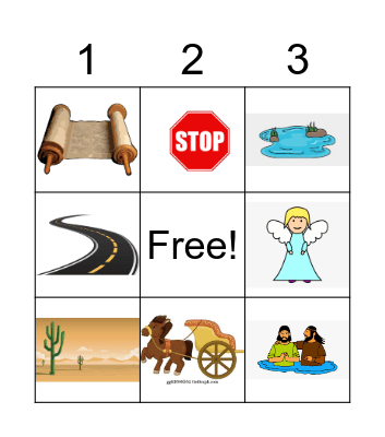 Philip & the Ethiopian Bingo Card