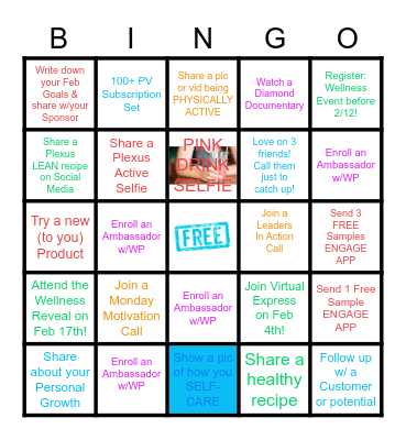 Love Your Gut BINGO Card