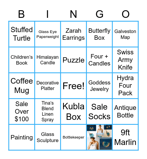 THE ADMIRALTY BINGO Card