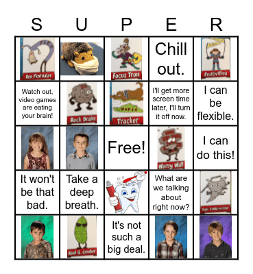 Superflex Bingo! Bingo Card