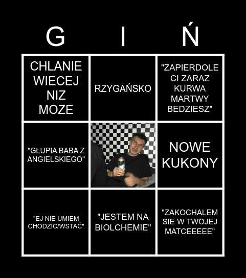 PATRYK CHLEJE Bingo Card