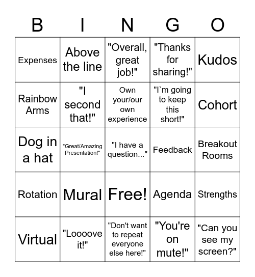 IMPACT Bingo-Mania Bingo Card