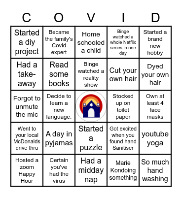 COVID TR Bingo Card