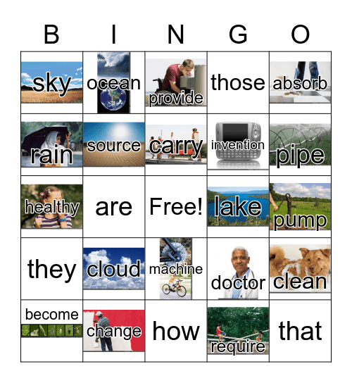 2nd Grade, Unit 3 Bingo Card