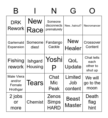 B-B-B-Bingooo Bingo Card