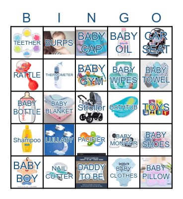 BABY BINGO Card