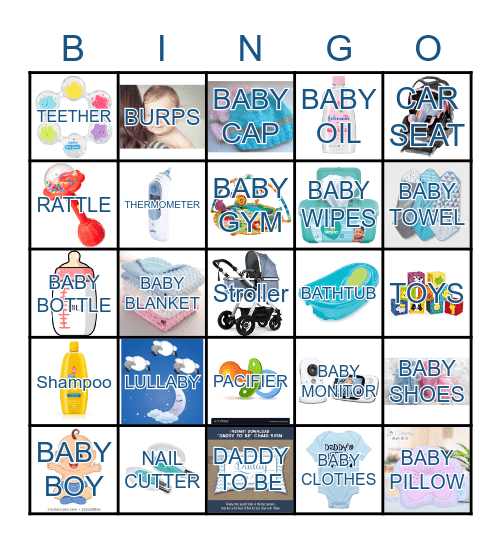 BABY BINGO Card