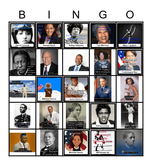 Black History Month Bingo ? Bingo Card