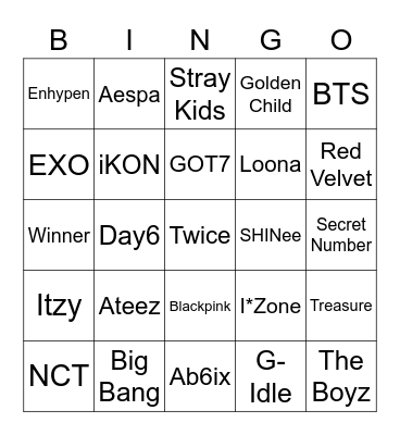 Bingo with Nephos Bingo Card
