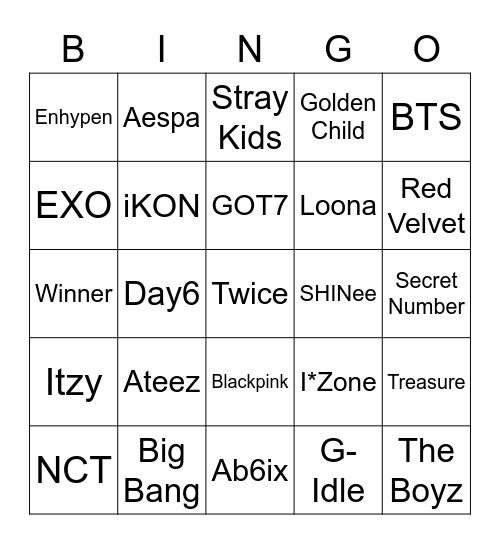 Bingo with Nephos Bingo Card