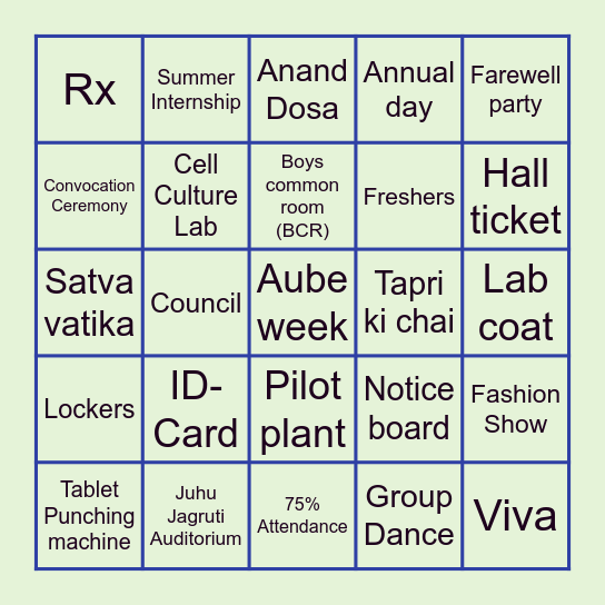 BNCP Bingo Card