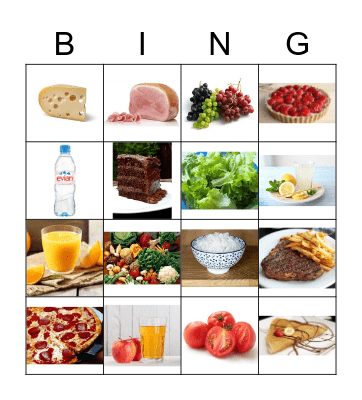 au café Bingo Card