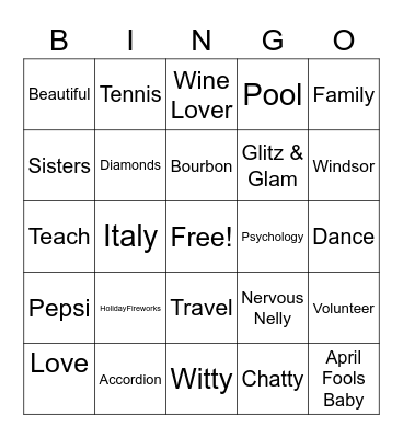 Housewives of Ancaster Bingo Card