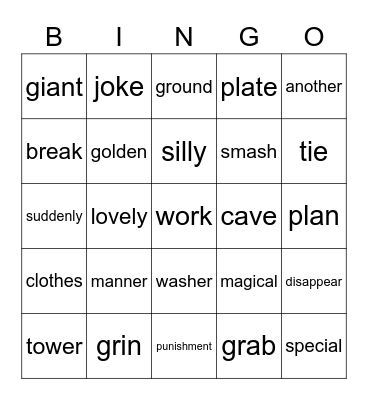 Lesson.23 Bingo Card