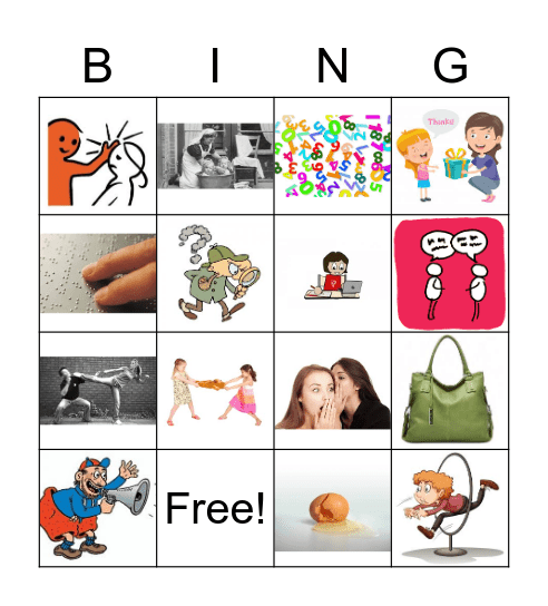 Ruzie DISK Bingo Card