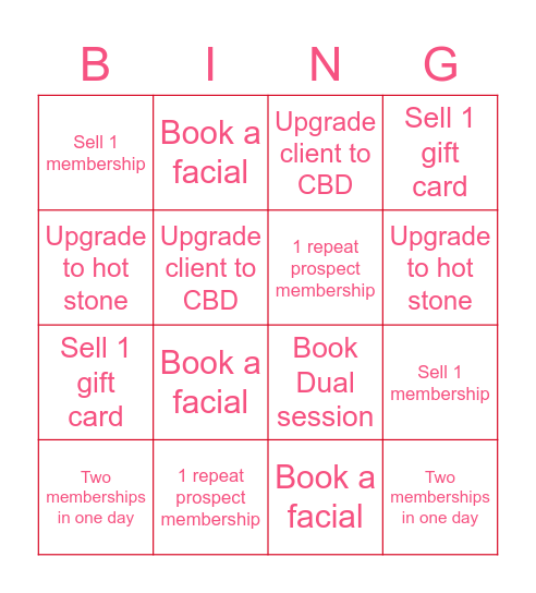 Valentines Bingo! 2/8-2/14 Bingo Card