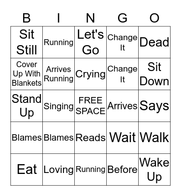 Native Language  Bingo Card